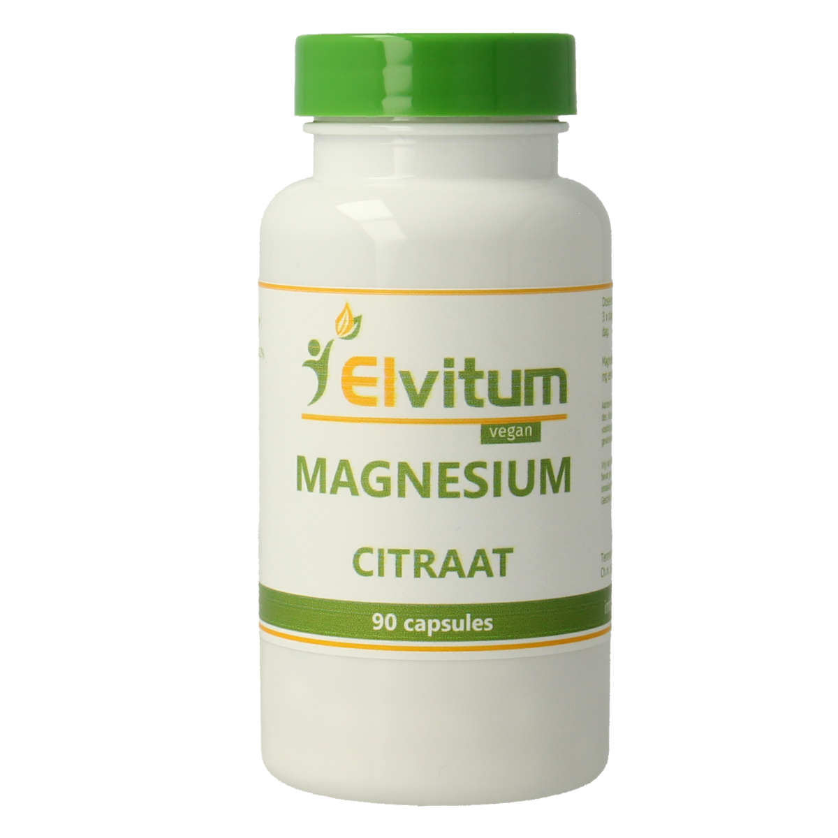 Elvitum  Magnesium citraat 90.00 Vegetarische capsules