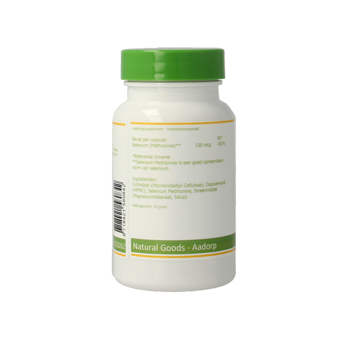 Elvitum  Selenium methionine 100mcg 90.00 Vegetarische capsules