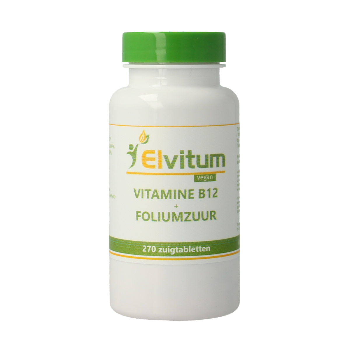 Elvitum  Vitamine B12 1000mcg + foliumzuur 270.00 Zuigtabletten