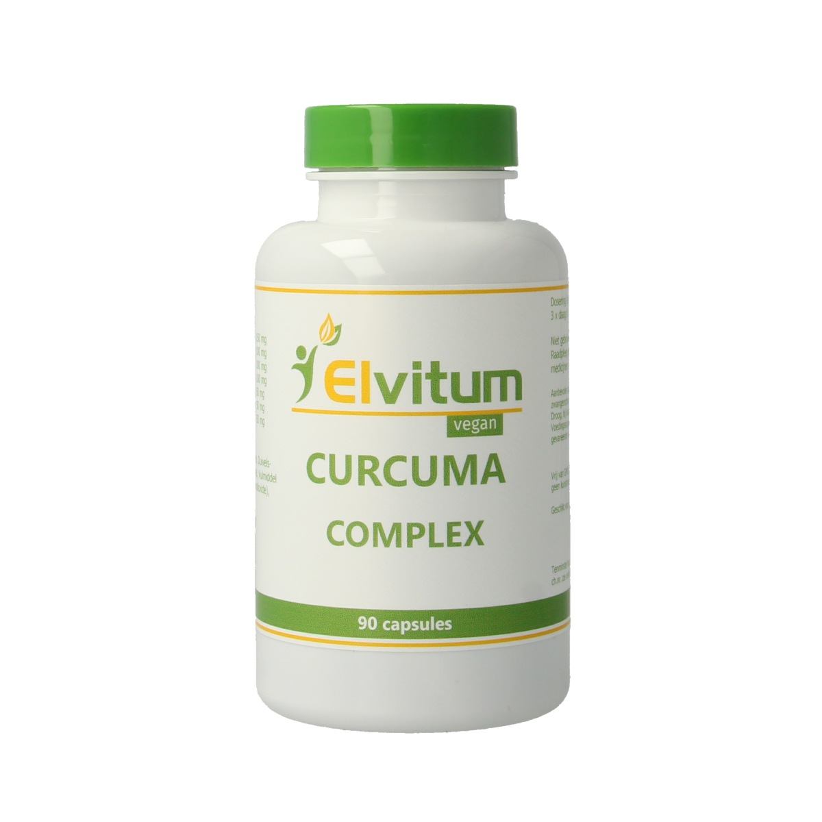 Elvitum  Curcuma complex 90.00 Vegetarische capsules