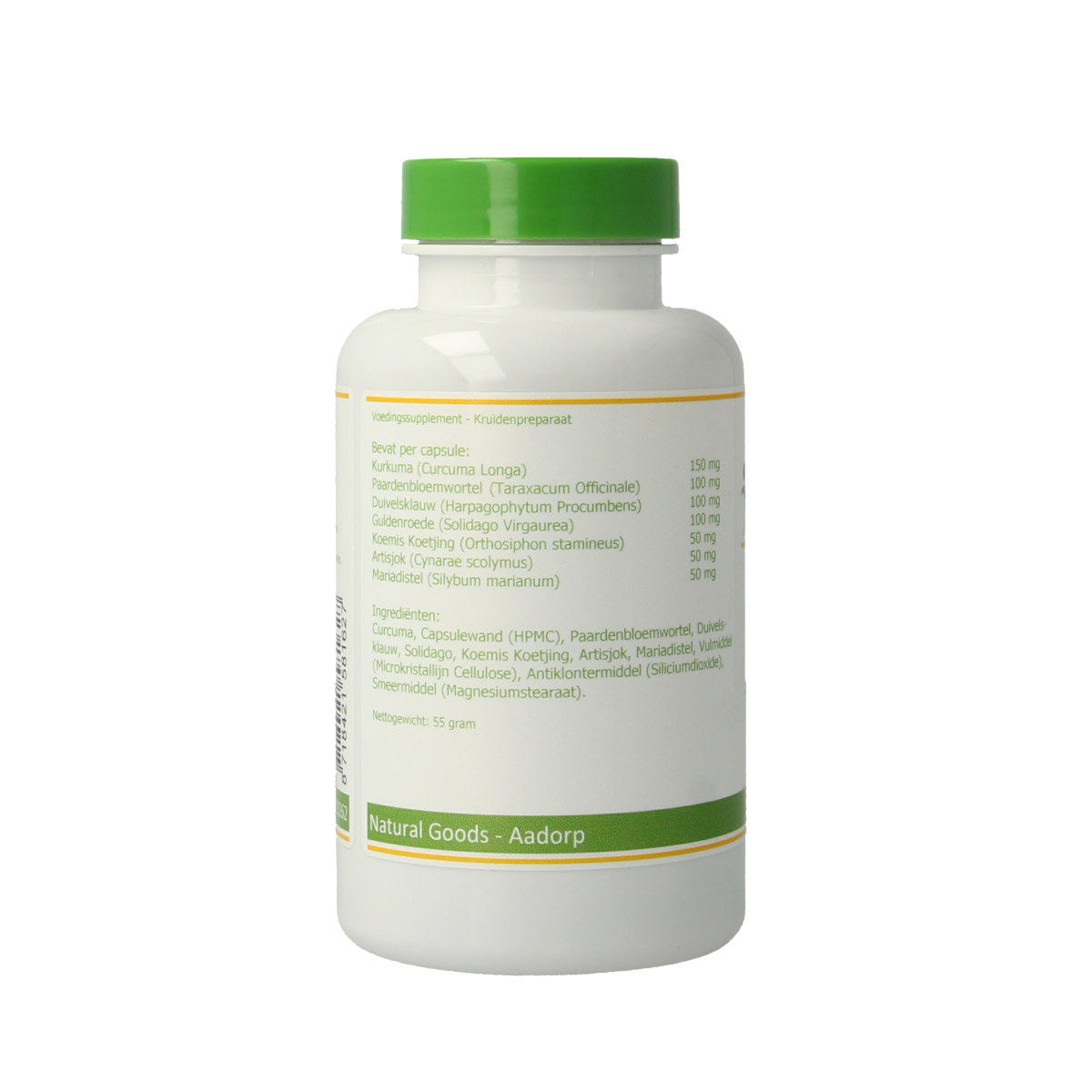 Elvitum  Curcuma complex 90.00 Vegetarische capsules