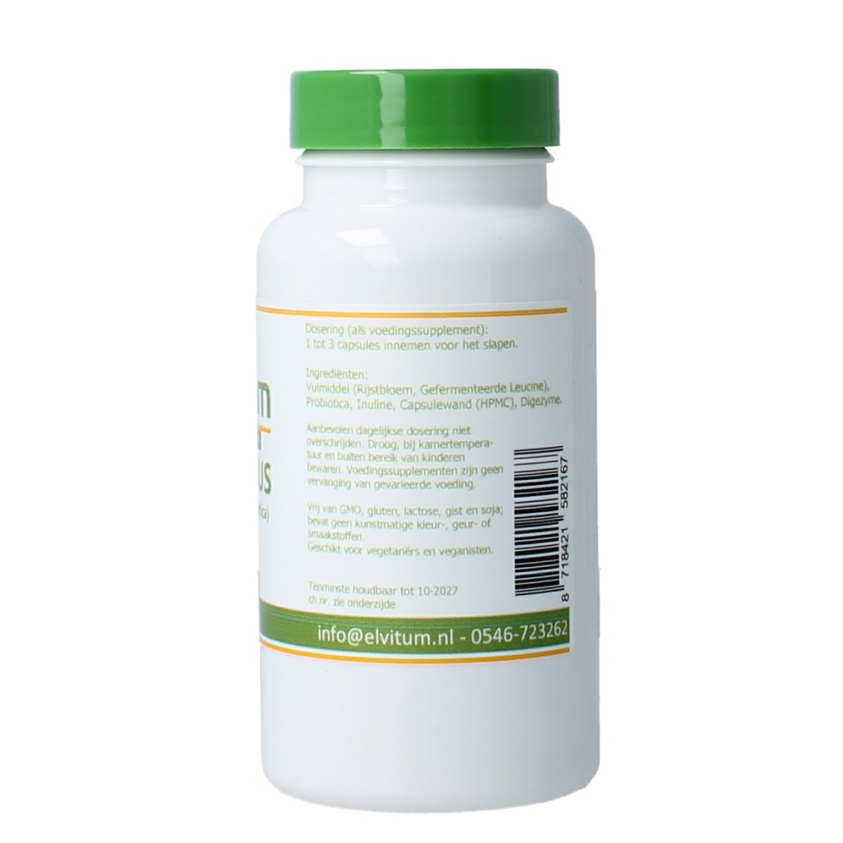 Elvitum  Biotica plus 90.00 Vegetarische capsules