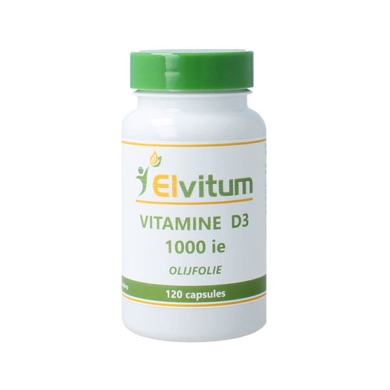 Elvitum  Vitamine D3 1000IE/25mcg 120 Capsules