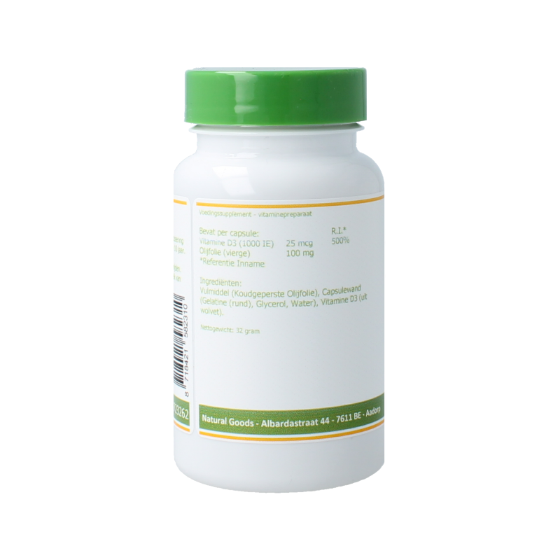 Elvitum  Vitamine D3 1000IE/25mcg 120 Capsules