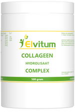 Elvitum  Collageen complex 500.00 Gram