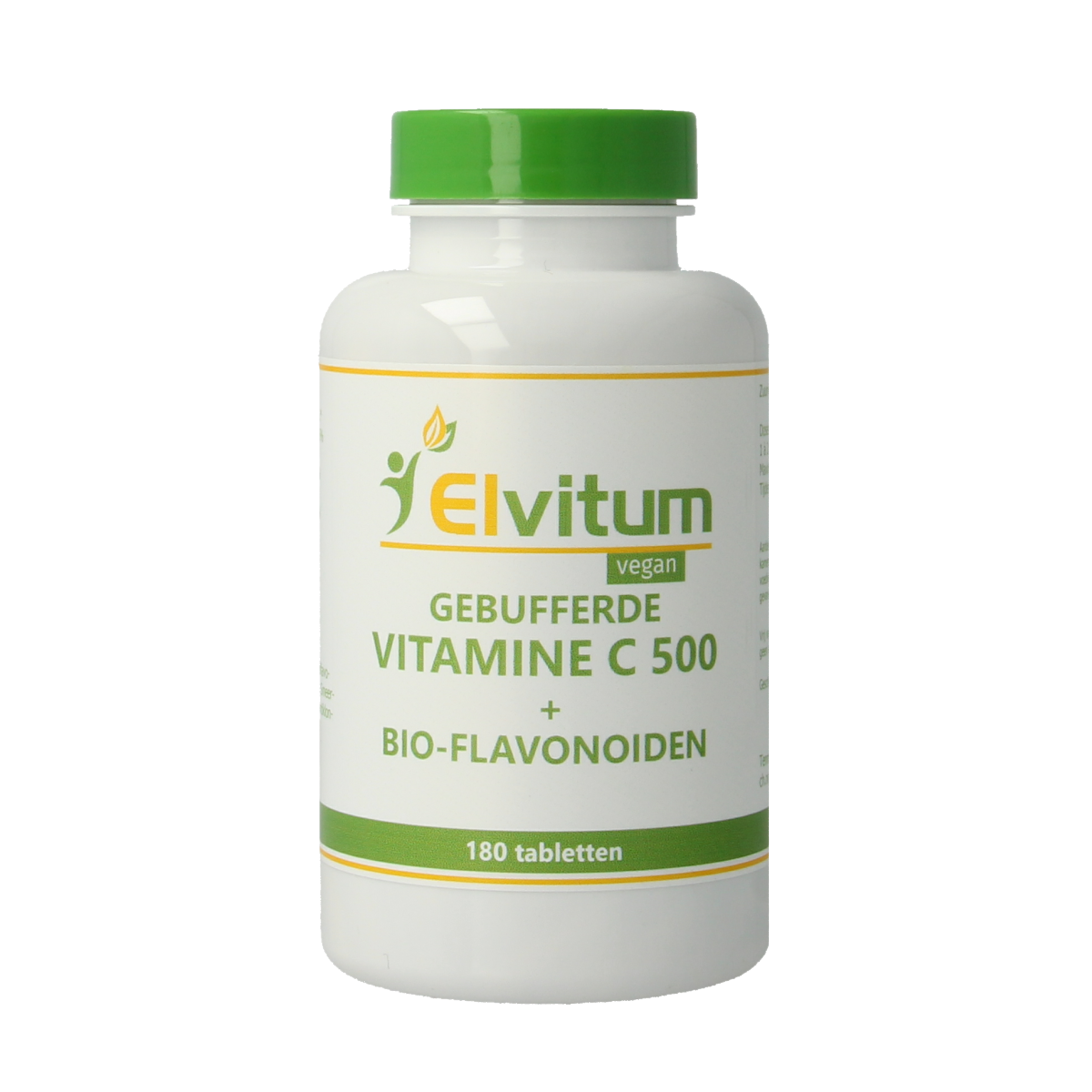 Elvitum  Gebufferde vitamine C 500mg 180.00 Tabletten