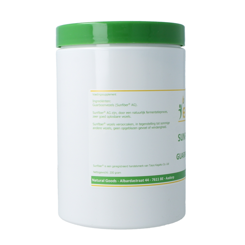 Elvitum  Sunfiber AG guarboonvezels 200 Gram