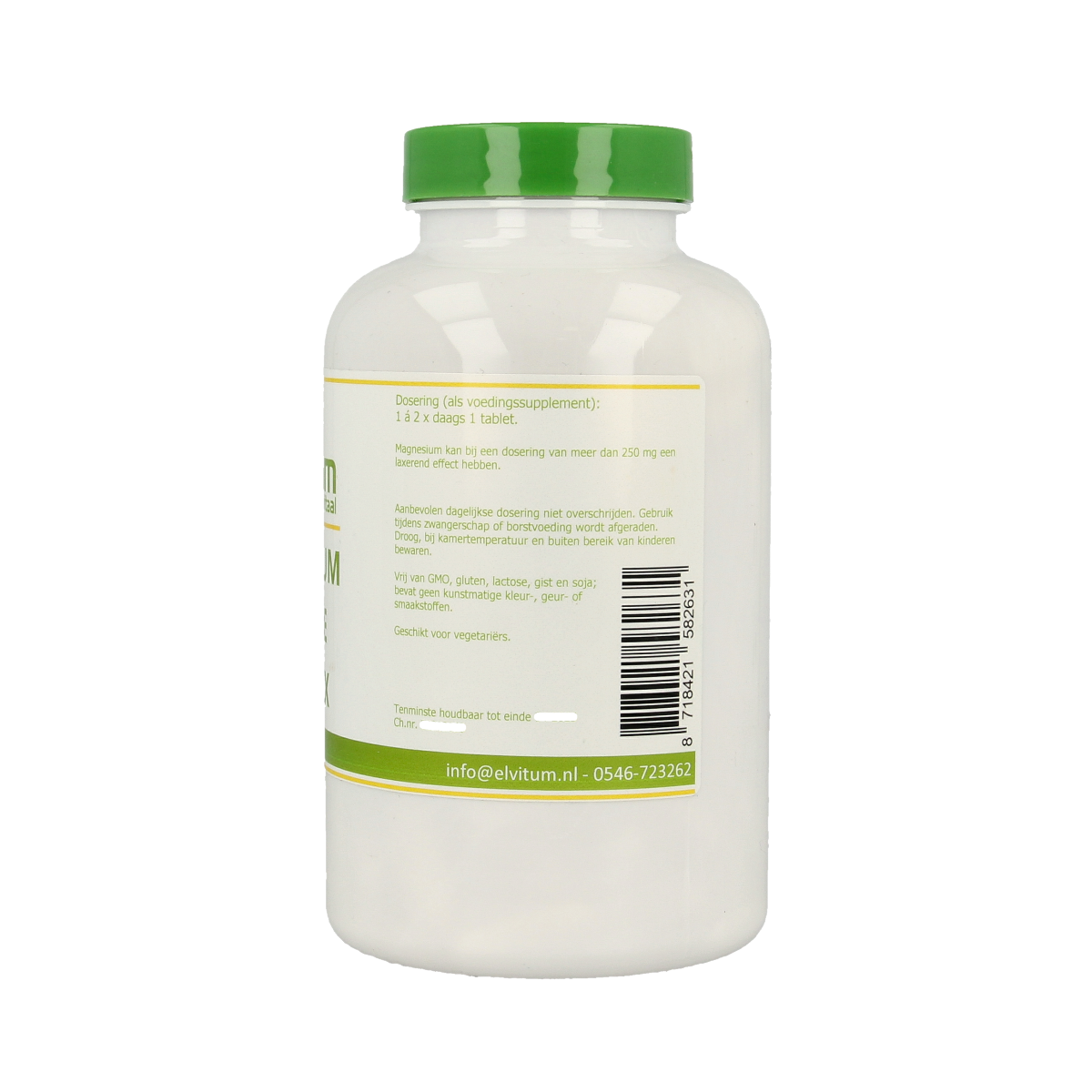 Elvitum  Magnesium taurine 180.00 Tabletten