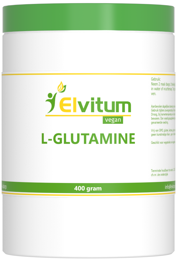 Elvitum  L-Glutamine 400.00 Gram