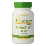 Elvitum  Co-enzym Q10 sunactive 100mg 90 Vegetarische capsules