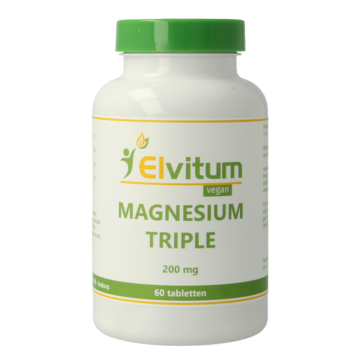 Elvitum  Magnesium triple 200mg 60.00 Tabletten