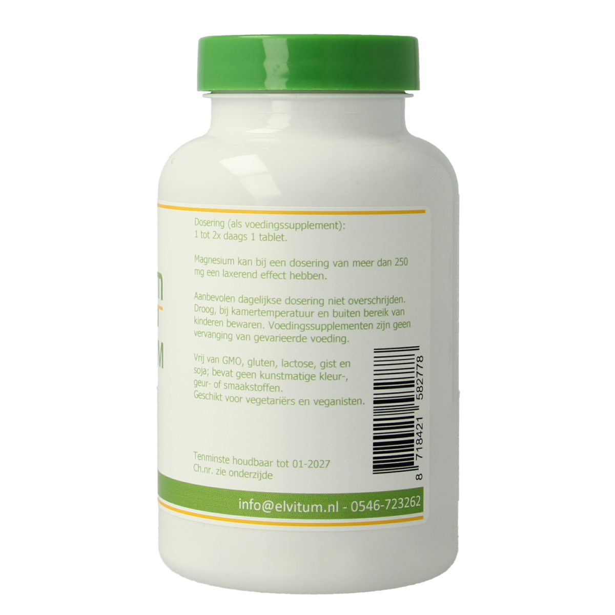Elvitum  Magnesium triple 200mg 60.00 Tabletten
