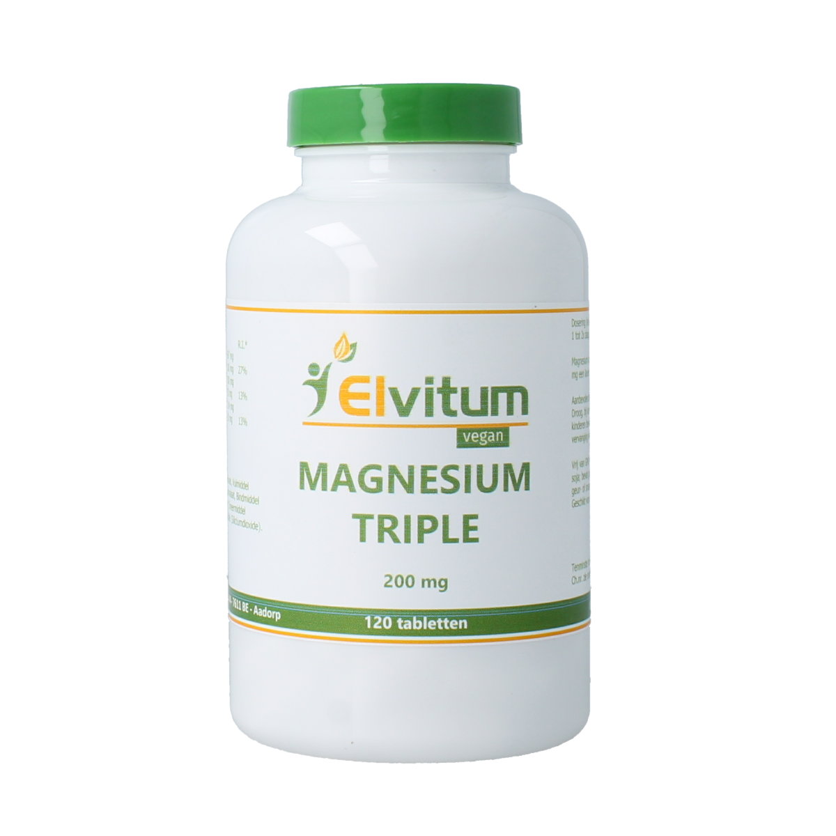 Elvitum  Magnesium triple 200mg 120.00 Tabletten