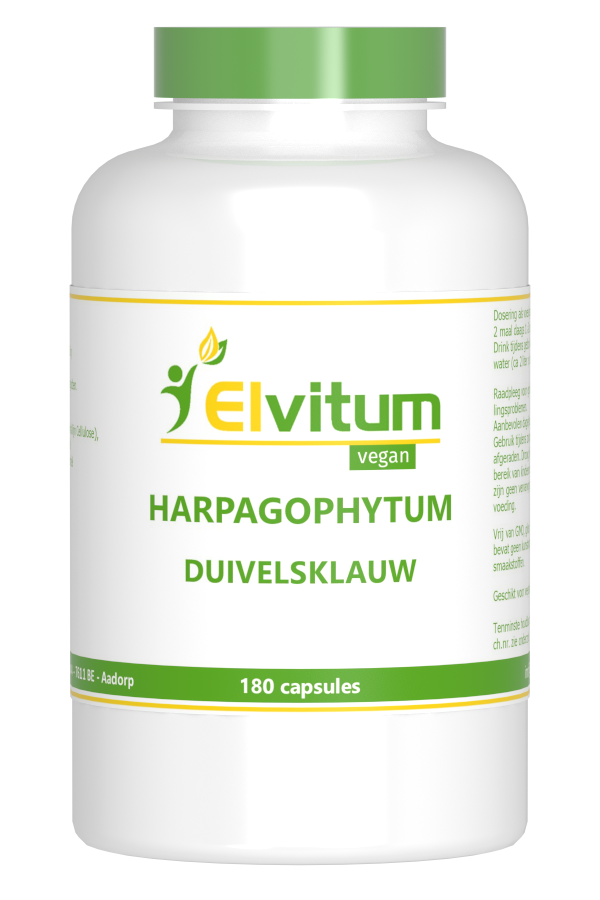 Elvitum  Duivelsklauw harpago extract 180.00 Capsules