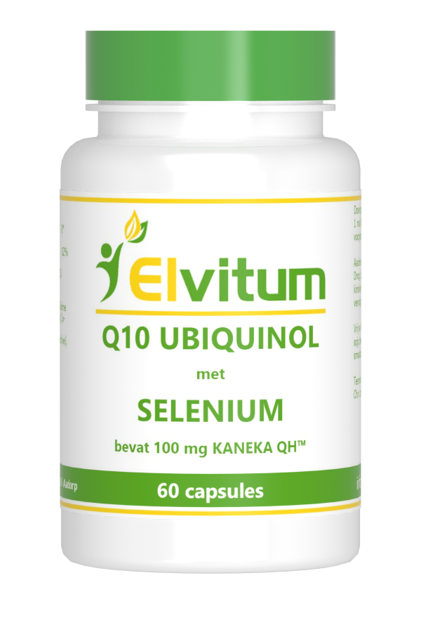 Elvitum  Co-Q10 ubiquinol met selenium 60.00 Capsules