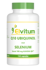 Elvitum  Co-Q10 ubiquinol met selenium 150.00 Capsules