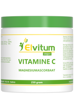 Elvitum  Vitamine C poeder magnesiumsorbaat 250.00 Gram