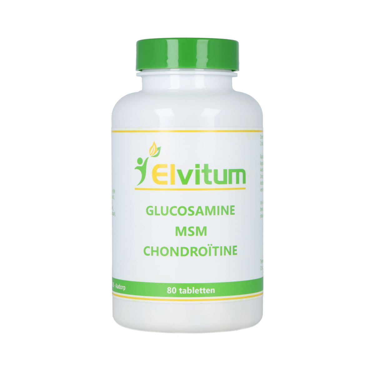 Elvitum  Glucosamine MSM Chondroïtine 80.00 Tabletten