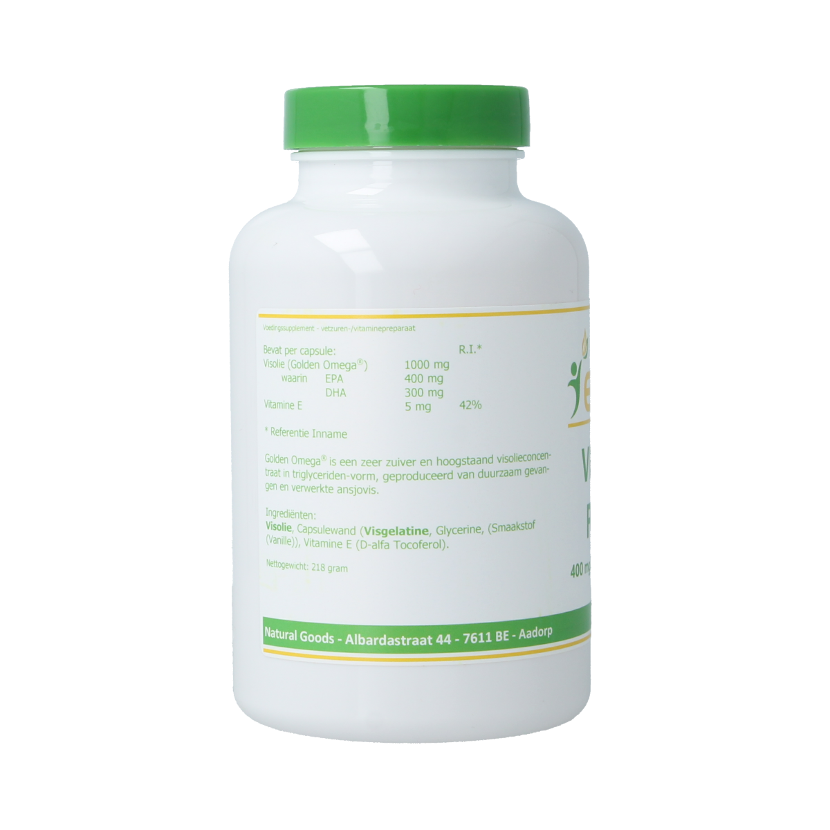 Elvitum  Visolie Forte 400 EPA/300 DHA 150.00 Softgels
