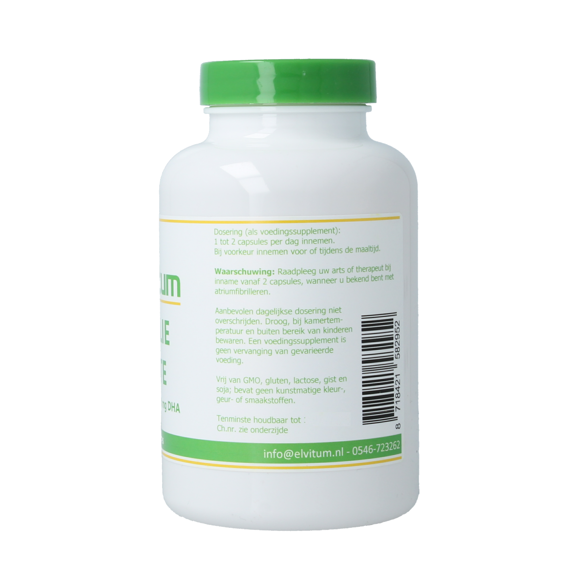 Elvitum  Visolie Forte 400 EPA/300 DHA 150.00 Softgels