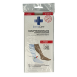 Solvacare Compressiekous beige L 26 - 29 cm 1.00 Paar