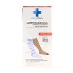 Solvacare Compressiekous beige XL 29 - 33 cm 1.00 Paar