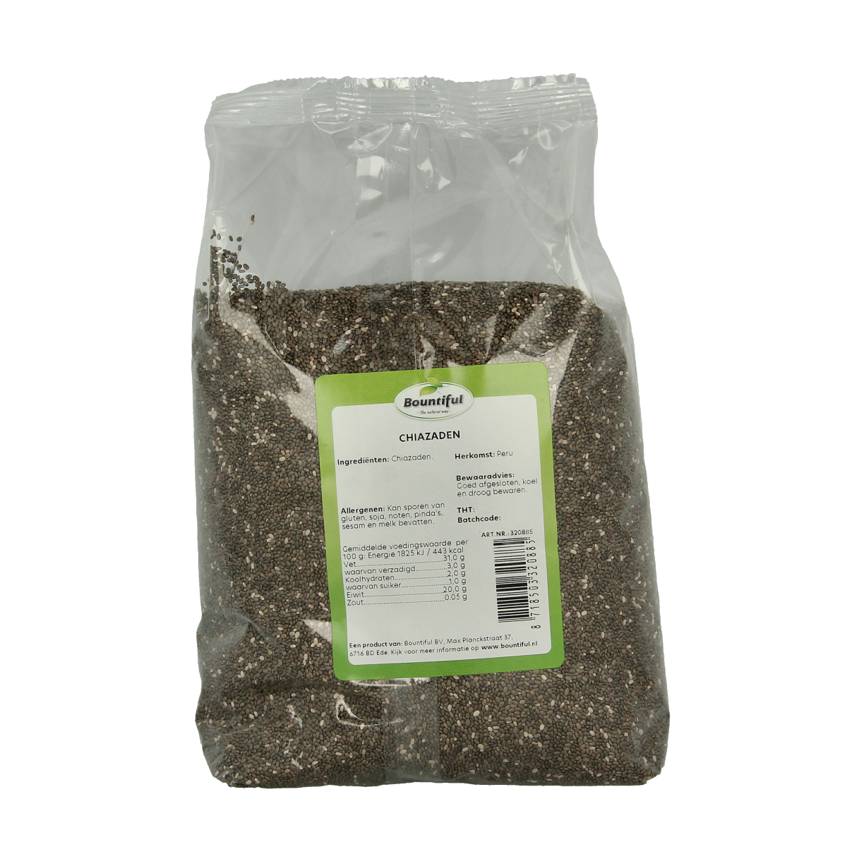 Bountiful Chia zaad 1.00 Kilogram