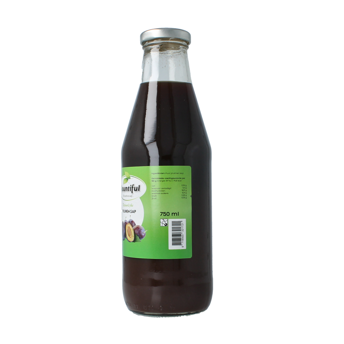 Bountiful Pruimensap  750.00 Milliliter