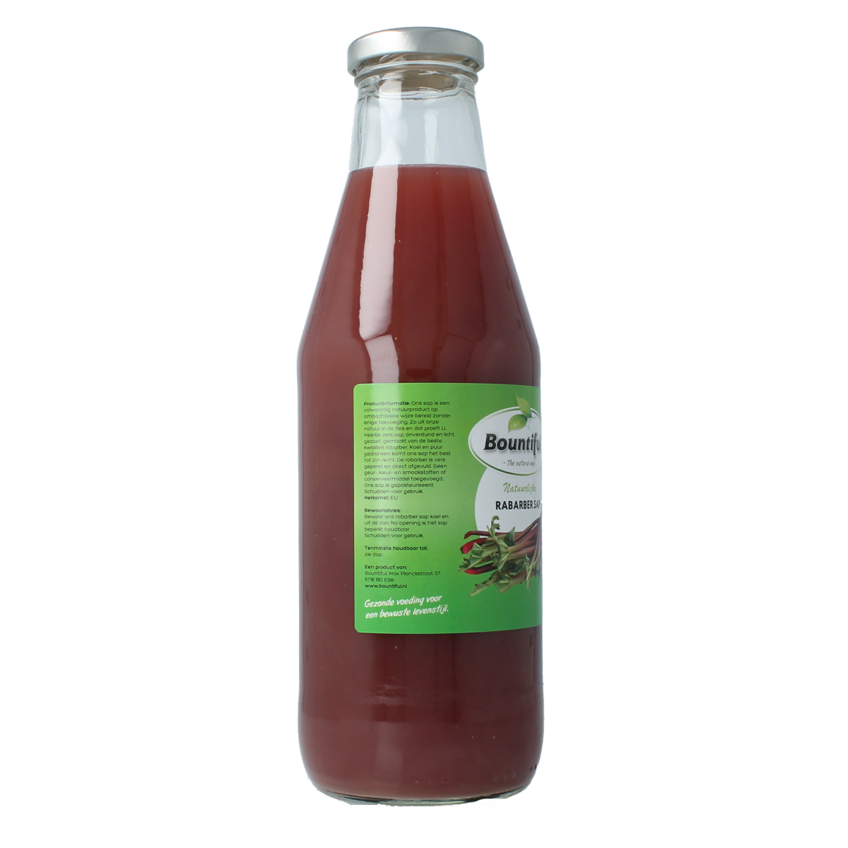 Bountiful Rabarbersap 750.00 Milliliter