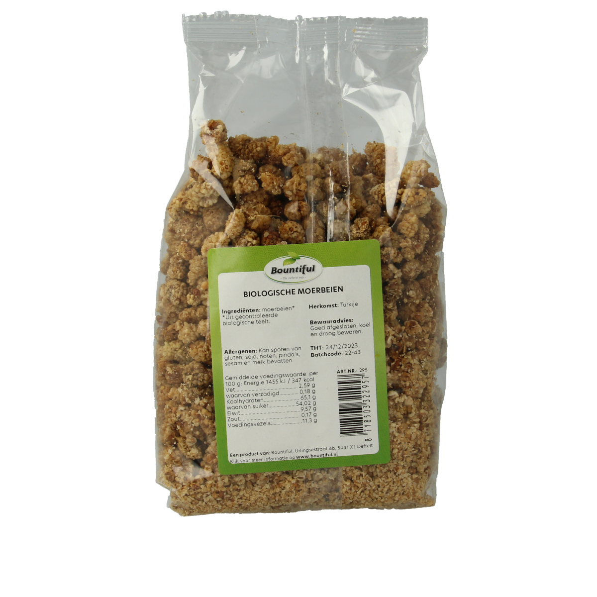 Bountiful Moerbeien bio 400.00 Gram