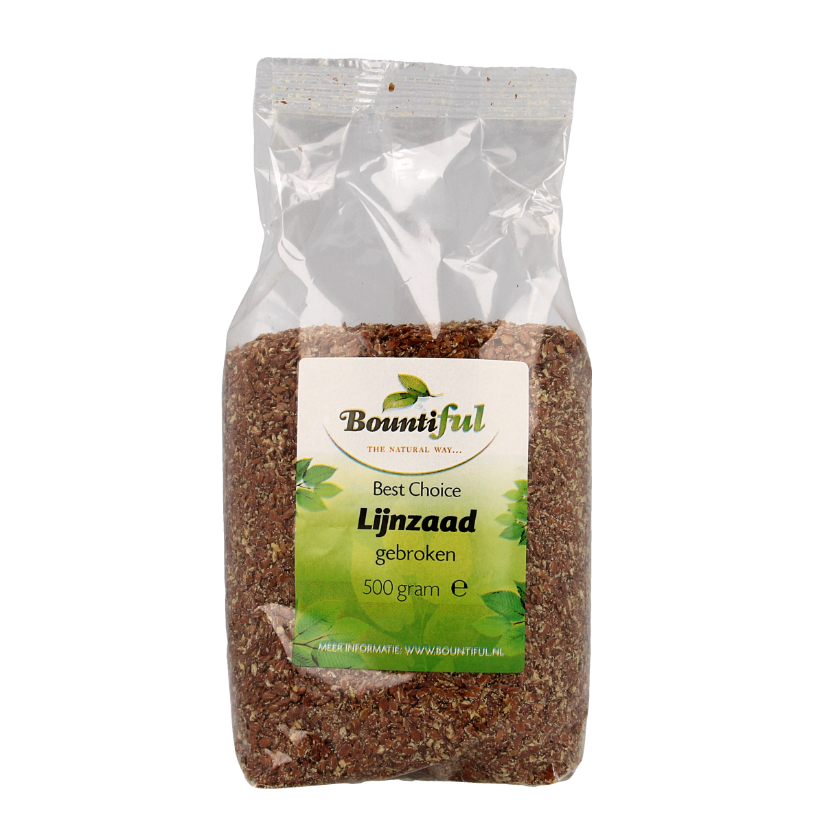 Bountiful Lijnzaad gebroken 500.00 Gram