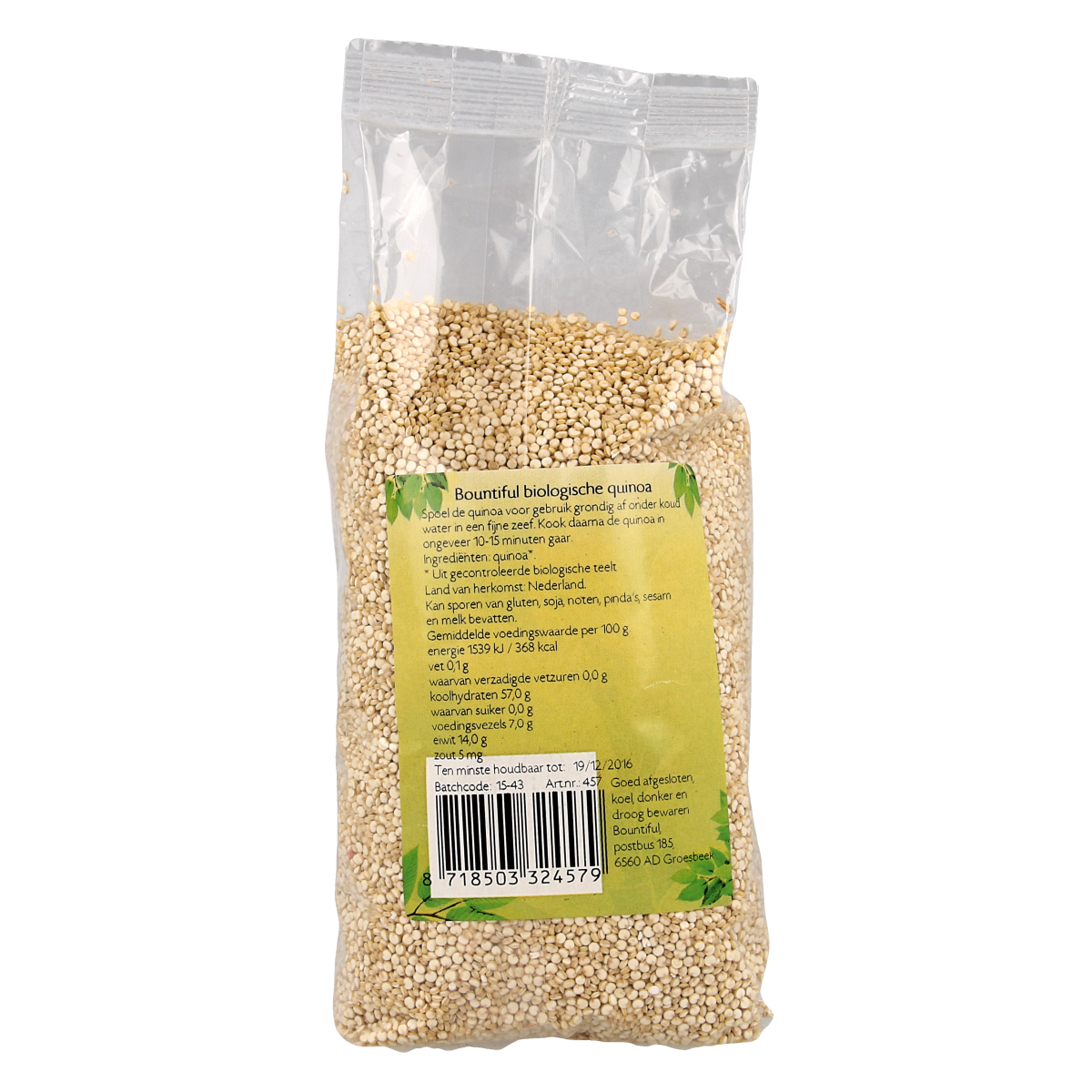Bountiful Quinoa bio 500.00 Gram