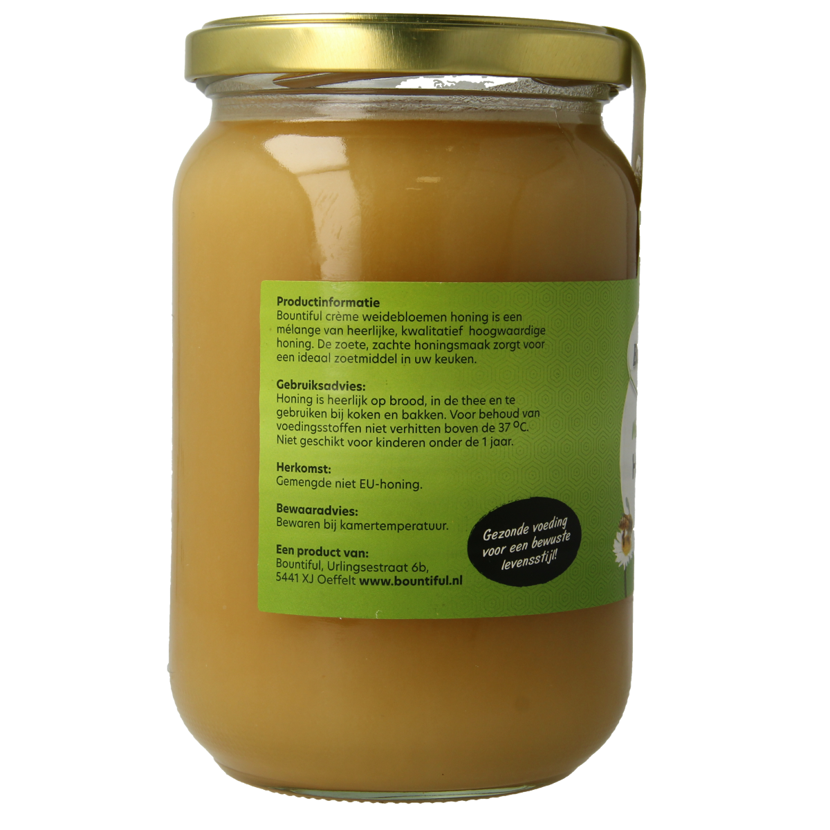 Bountiful Weidebloemen honing creme 900.00 Gram
