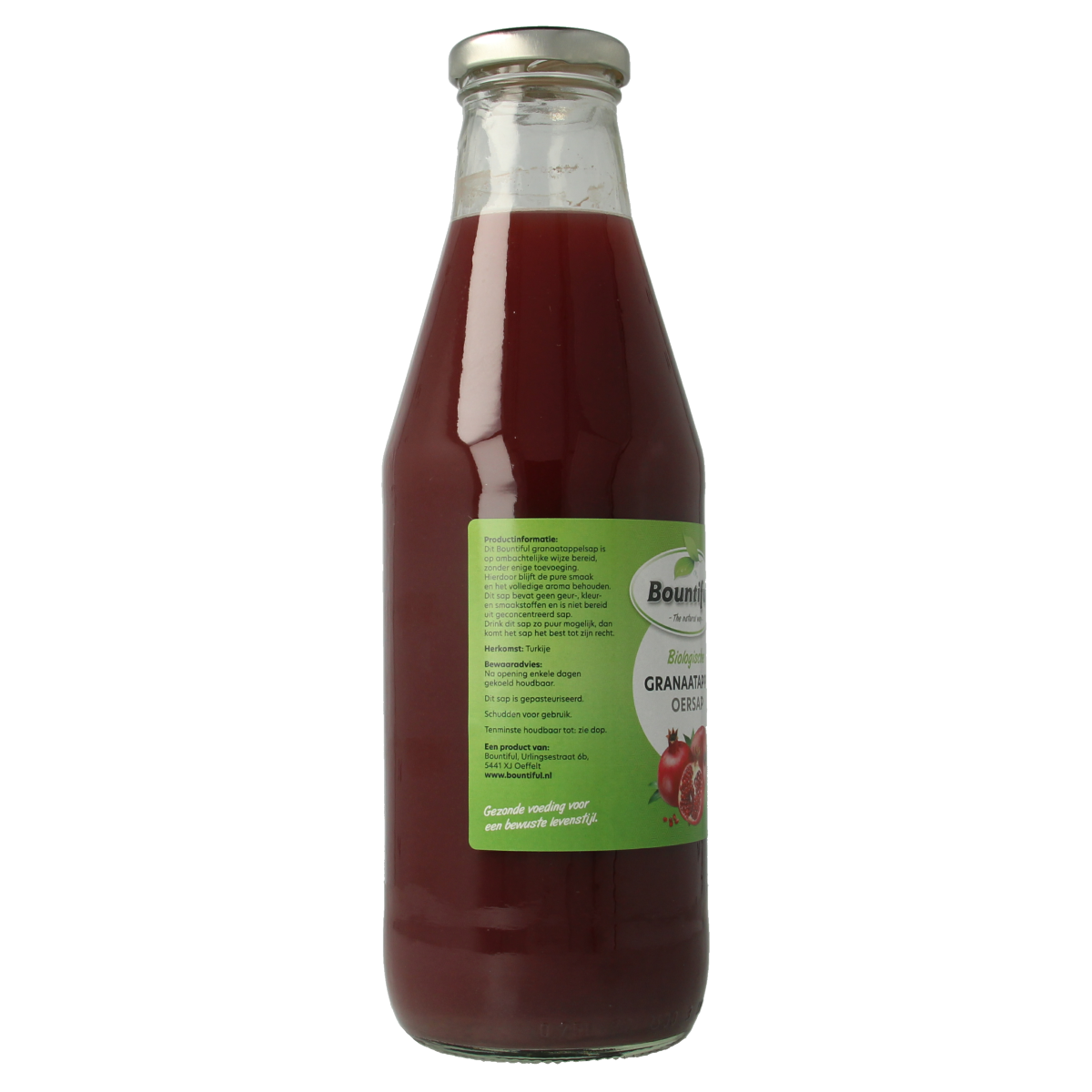 Bountiful Granaatappelsap bio 750.00 Milliliter