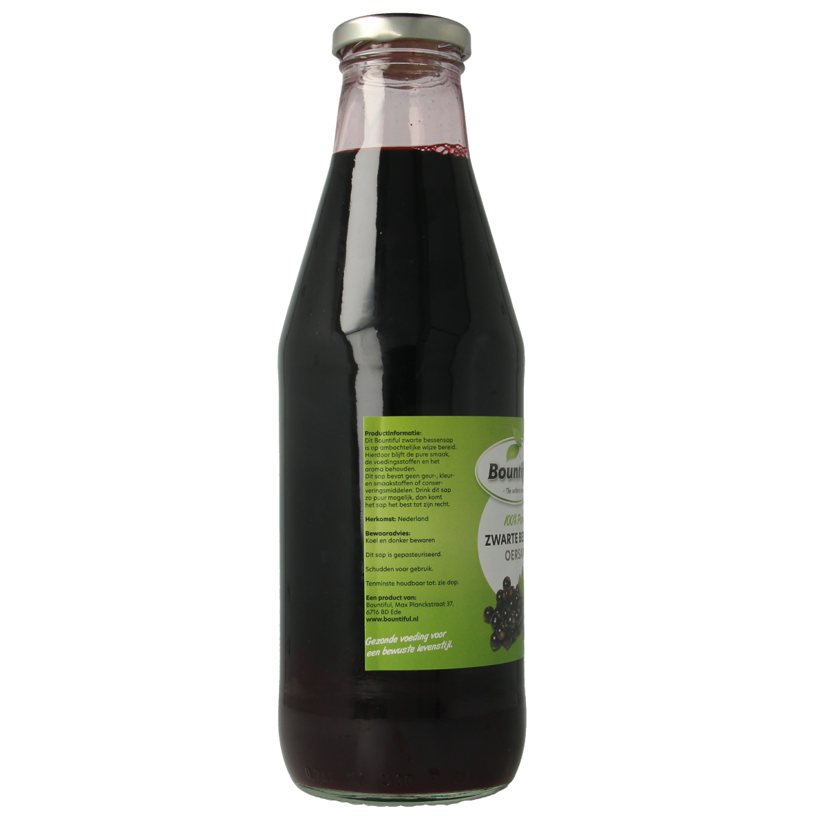Bountiful Zwarte bessensap 750.00 Milliliter
