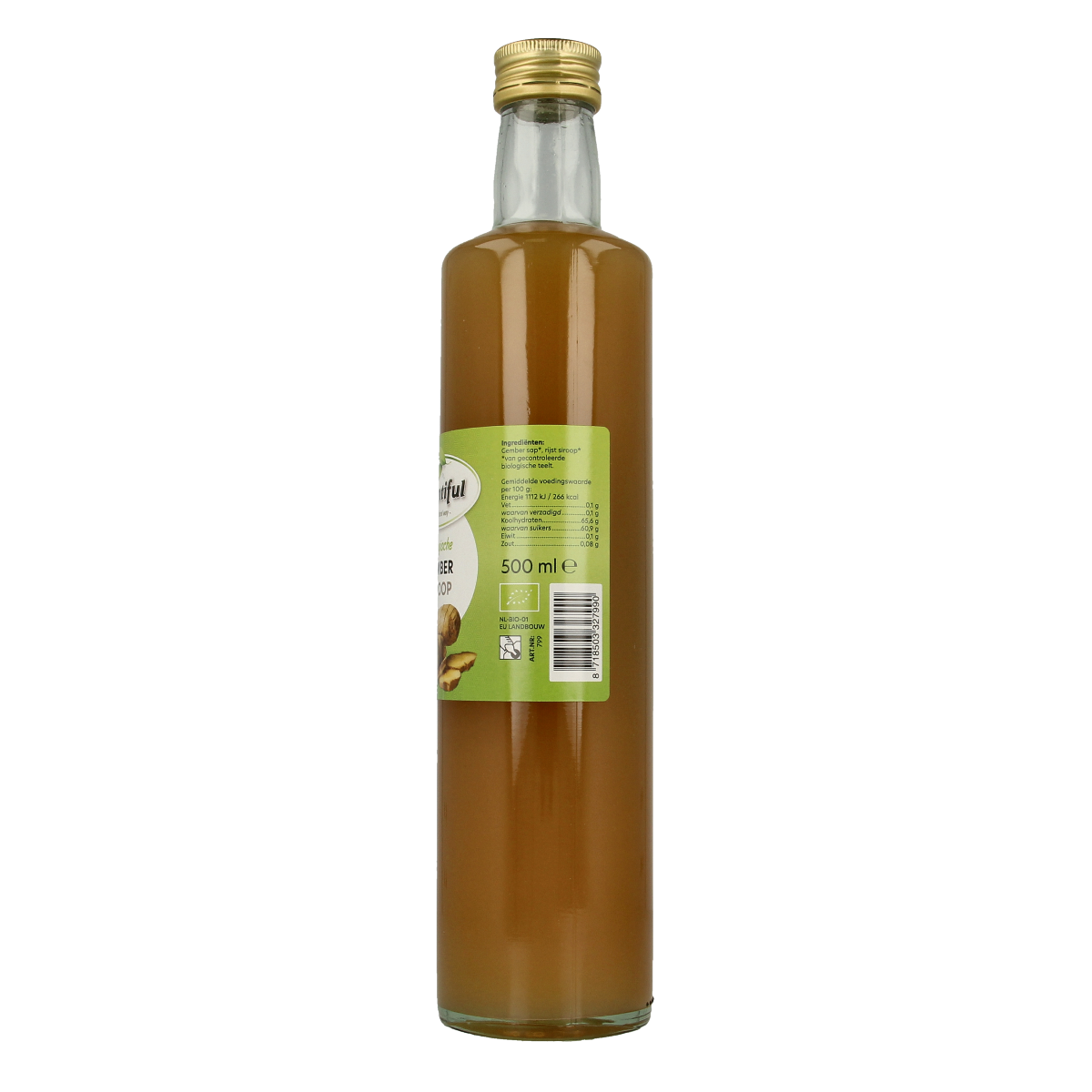 Bountiful Gembersiroop bio 500.00 Milliliter