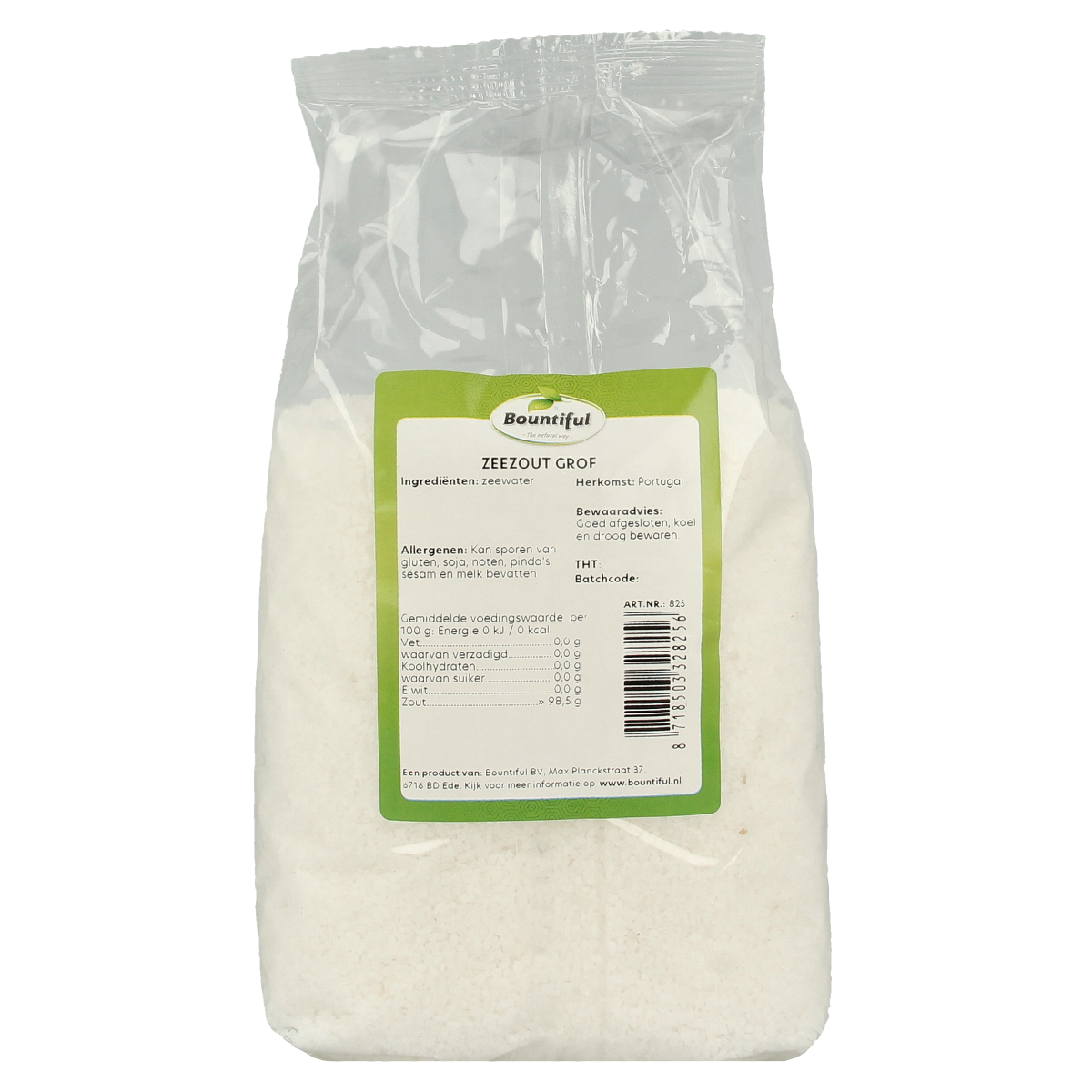 Bountiful Zeezout grof 1.00 Kilogram