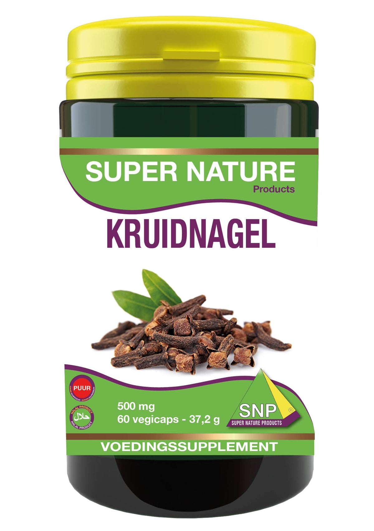 SNP Kruidnagel 500mg puur 60.00 Vegetarische capsules