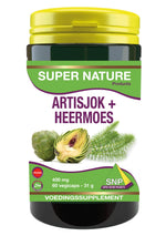 SNP Artisjok en heermoes puur 60.00 Vegetarische capsules