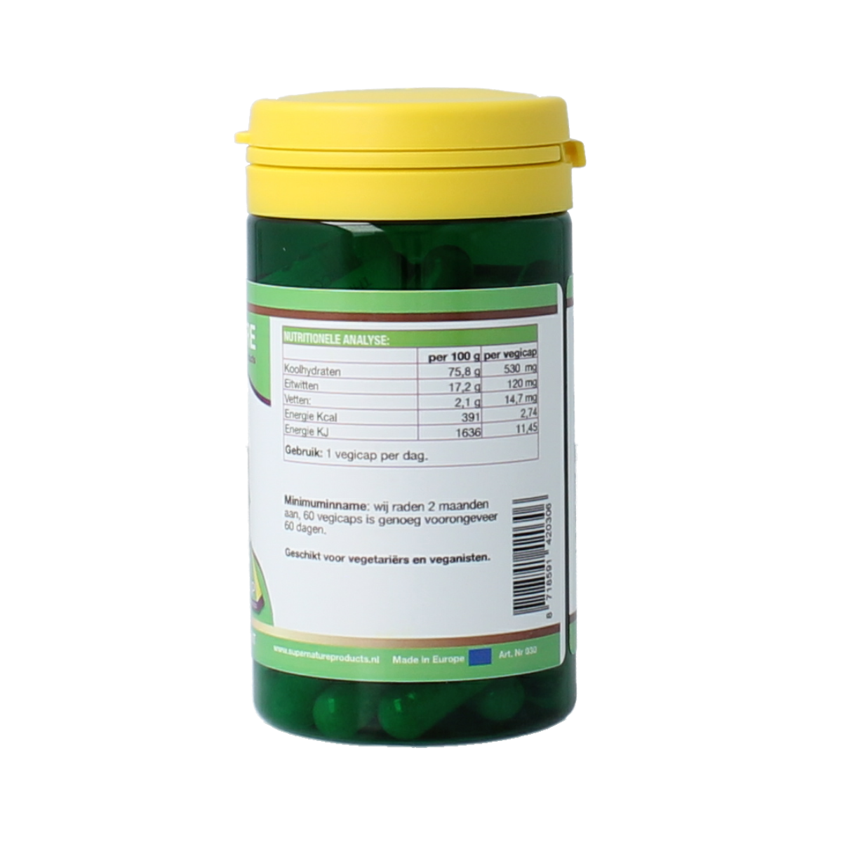 SNP Bosbes 2000 mg 60.00 Vegetarische capsules