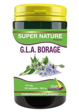 SNP GLA borage olie 710 mg 60.00 Capsules