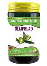 SNP Olijfblad extract 300 mg puur 60.00 Vegetarische capsules