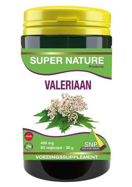 SNP Valeriaan 400 mg puur 60.00 Vegetarische capsules