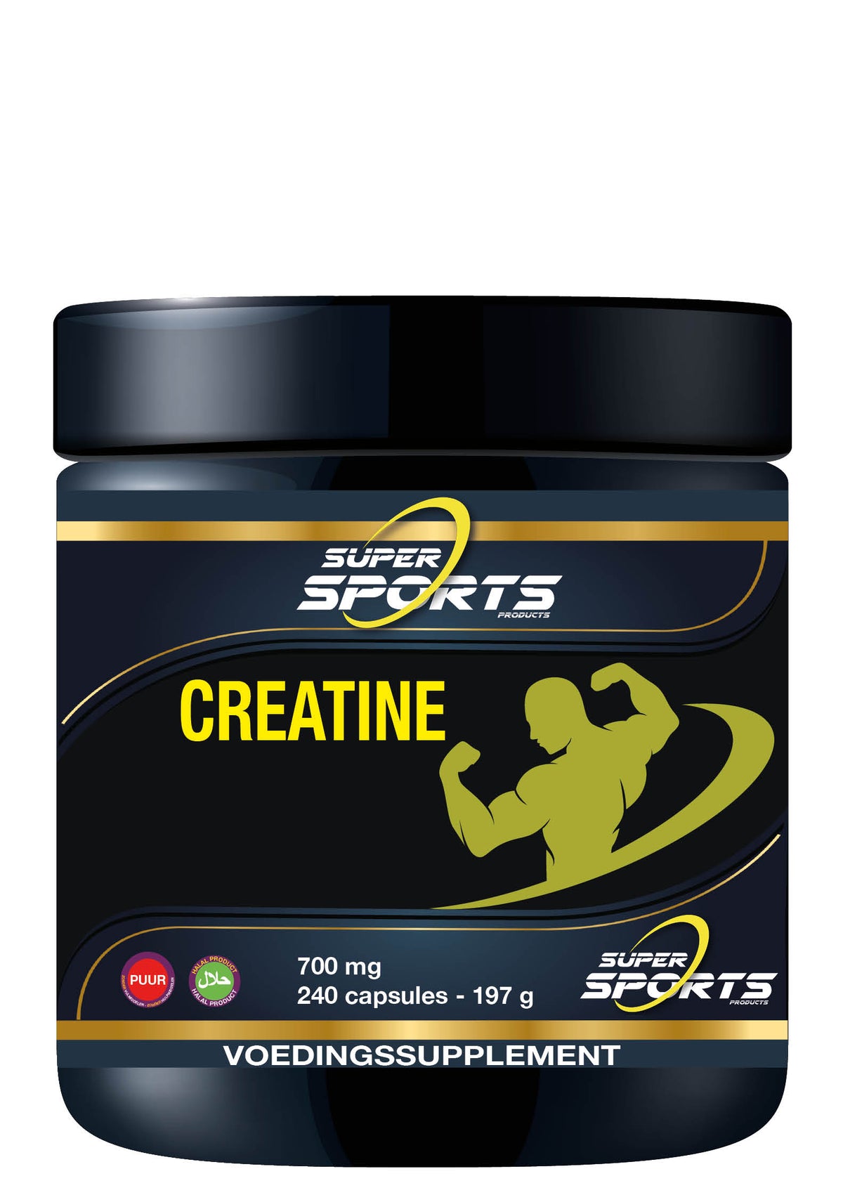 SNP Creatine 700mg puur 240.00 Capsules