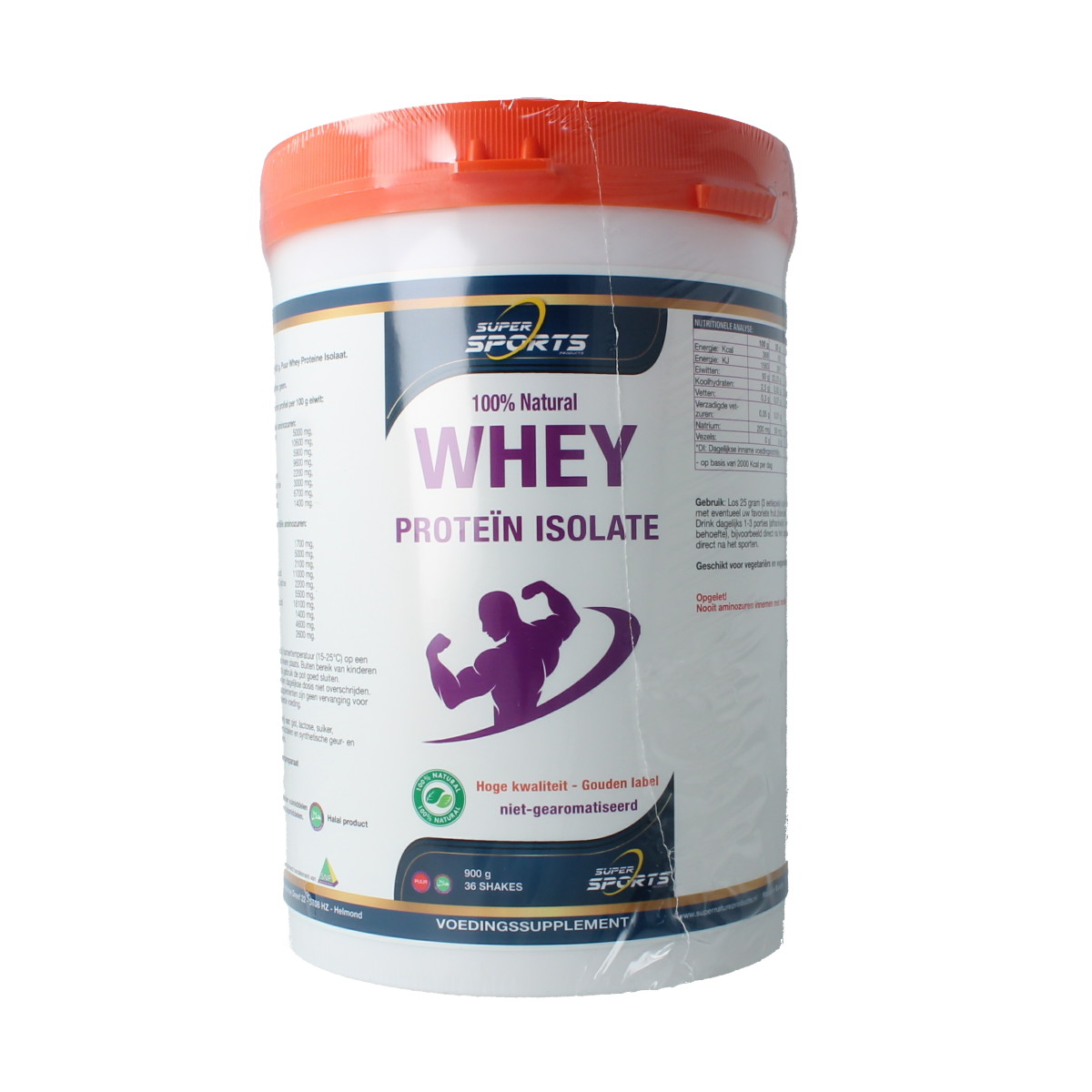 SNP Whey proteine isolate 100% natural 900.00 Gram