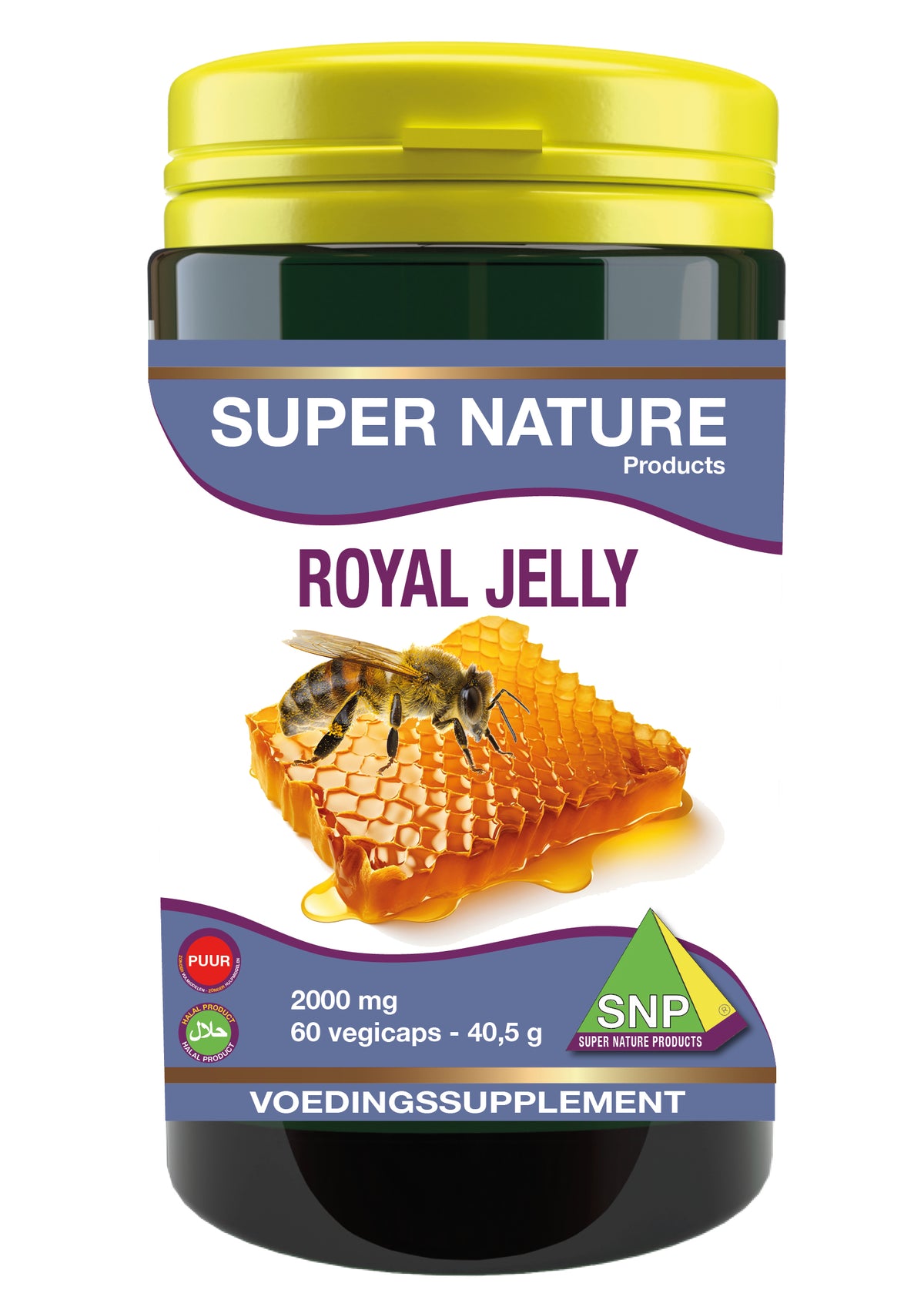 SNP Royal jelly 2000 mg puur 60.00 Vegetarische capsules