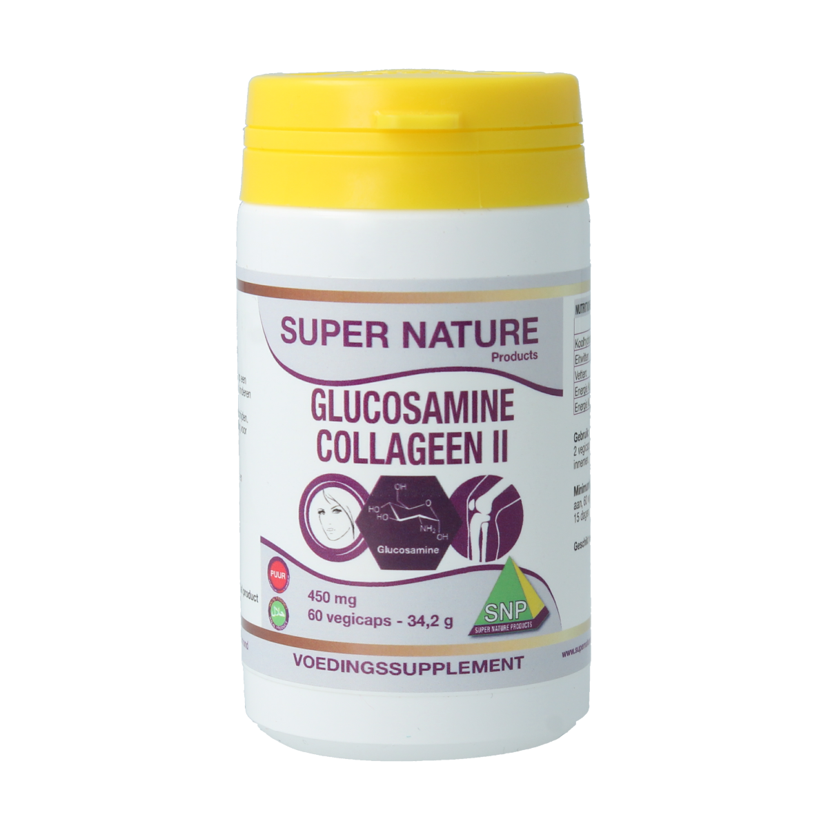SNP Glucosamine collageen type II puur 60.00 Capsules