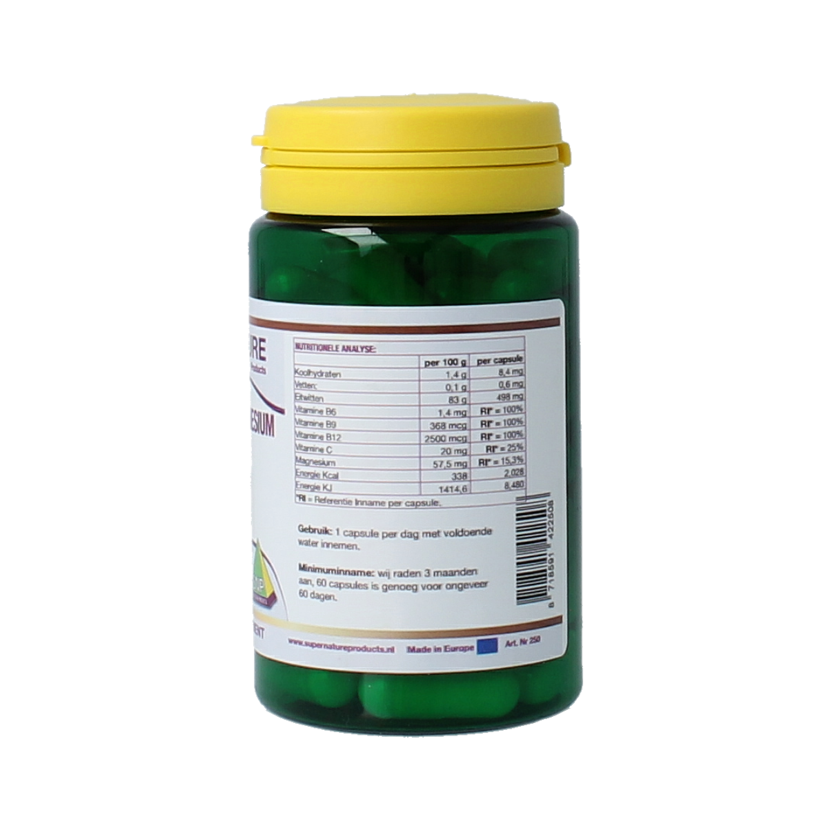 SNP Collageen magnesium vitamines 60.00 Capsules