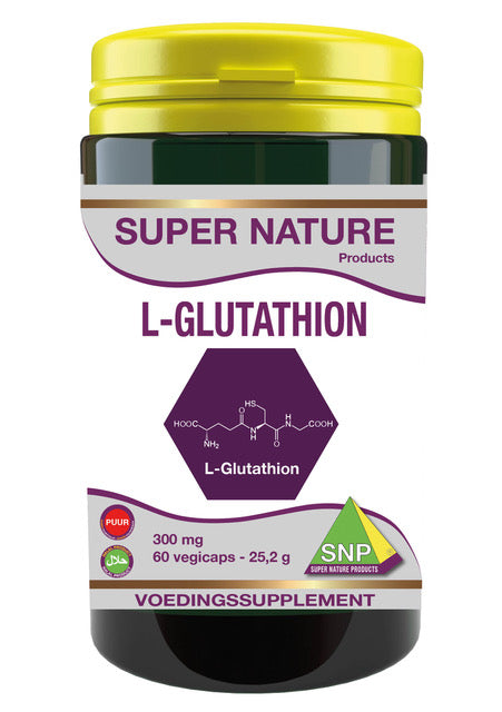 SNP L-Glutathion 300mg puur 60 Vegetarische capsules