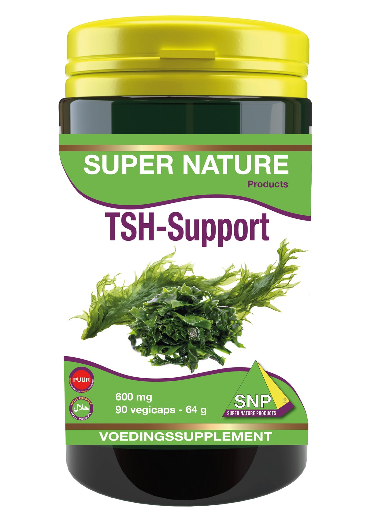SNP TSH-Support puur 600mg 90.00 Vegetarische capsules